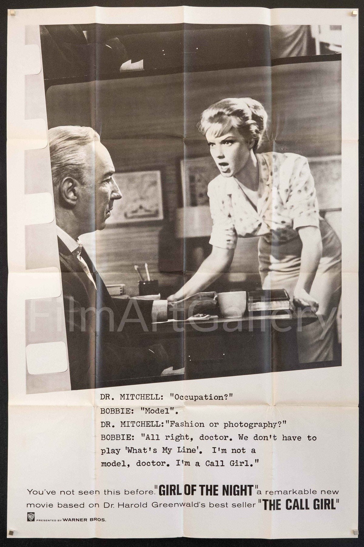 Girl of the Night Original Vintage Movie Poster