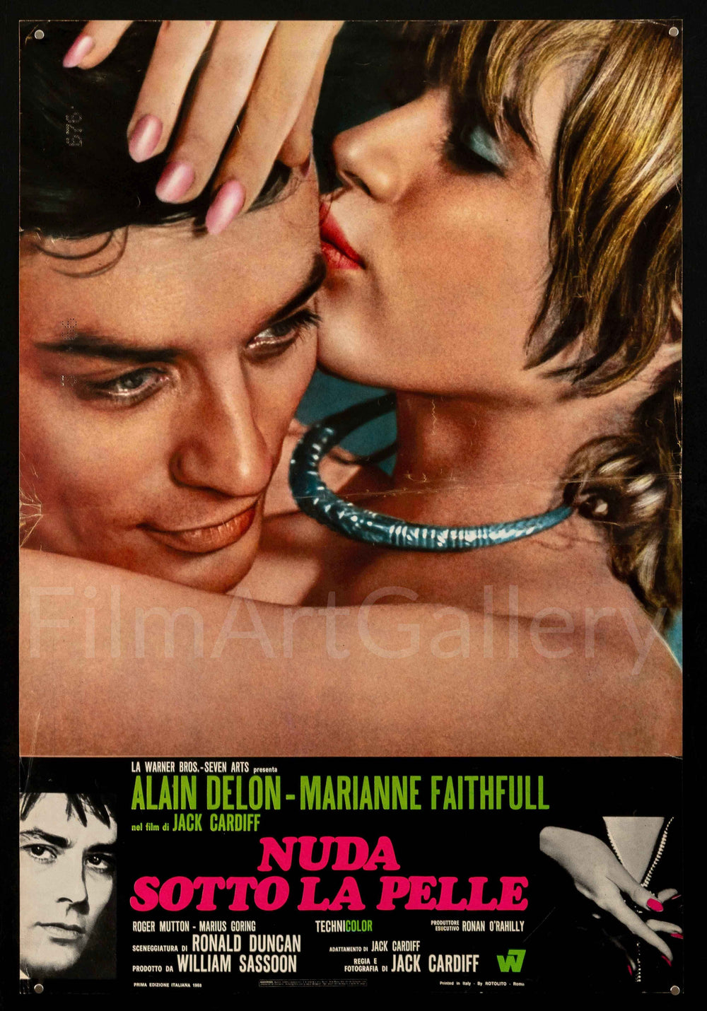 Girl on a Motorcycle (Naked Under Leather) Original Vintage Movie Poster