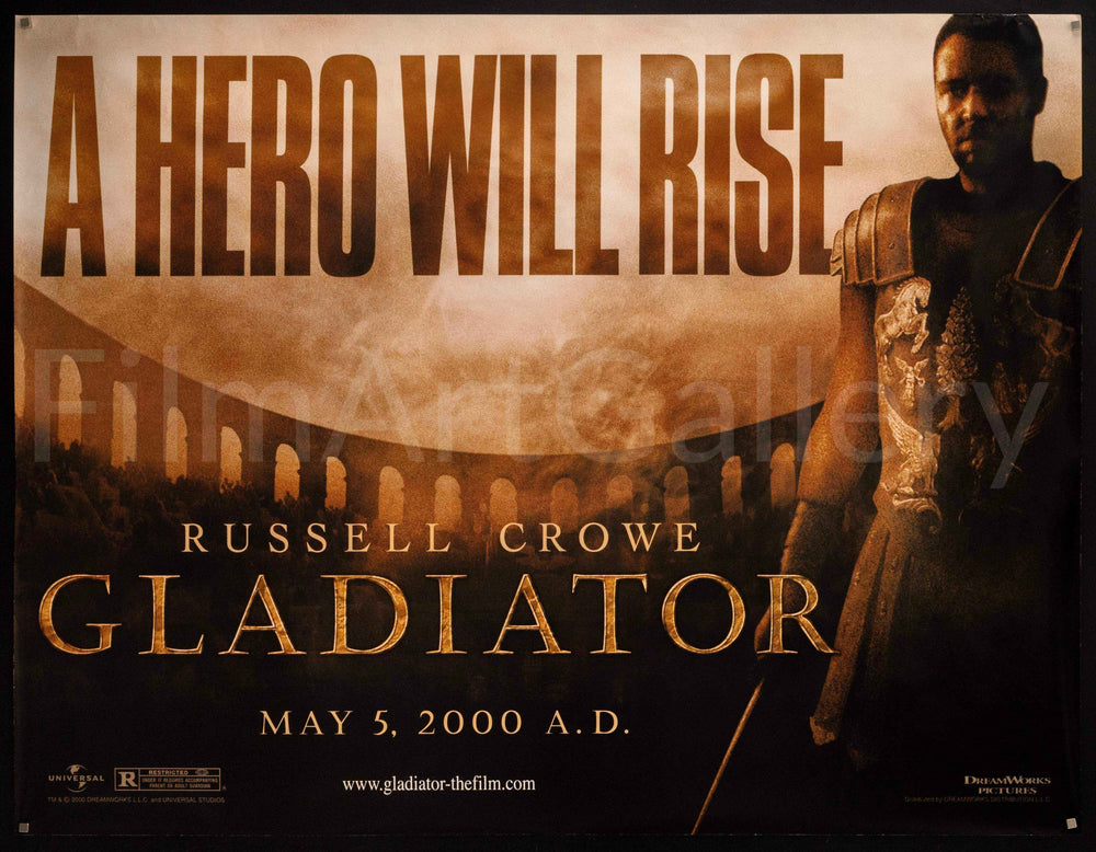 Gladiator Original Vintage Movie Poster
