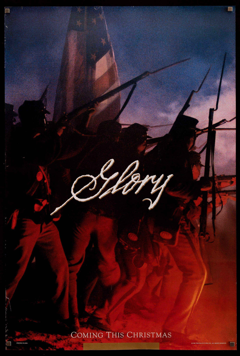 Glory Original Vintage Movie Poster