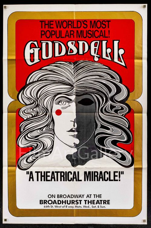 Godspell Original Vintage Movie Poster