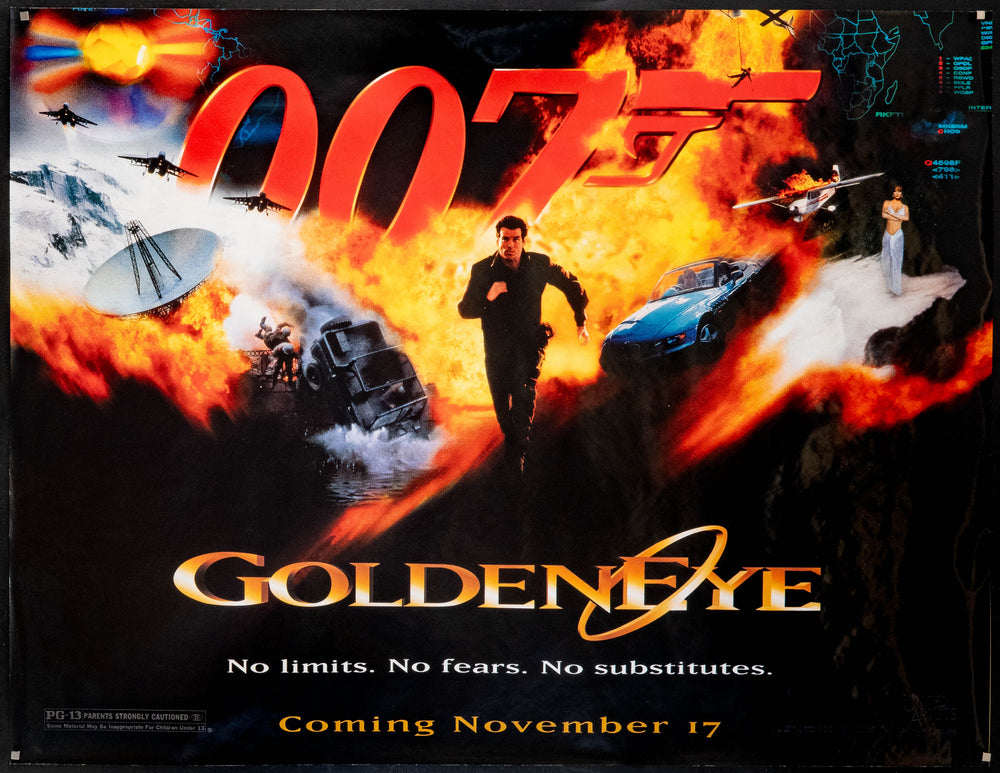 Goldeneye Original Vintage Movie Poster