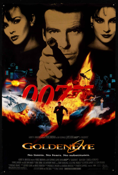 Goldeneye Original Vintage Movie Poster
