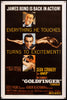 Goldfinger Original Vintage Movie Poster