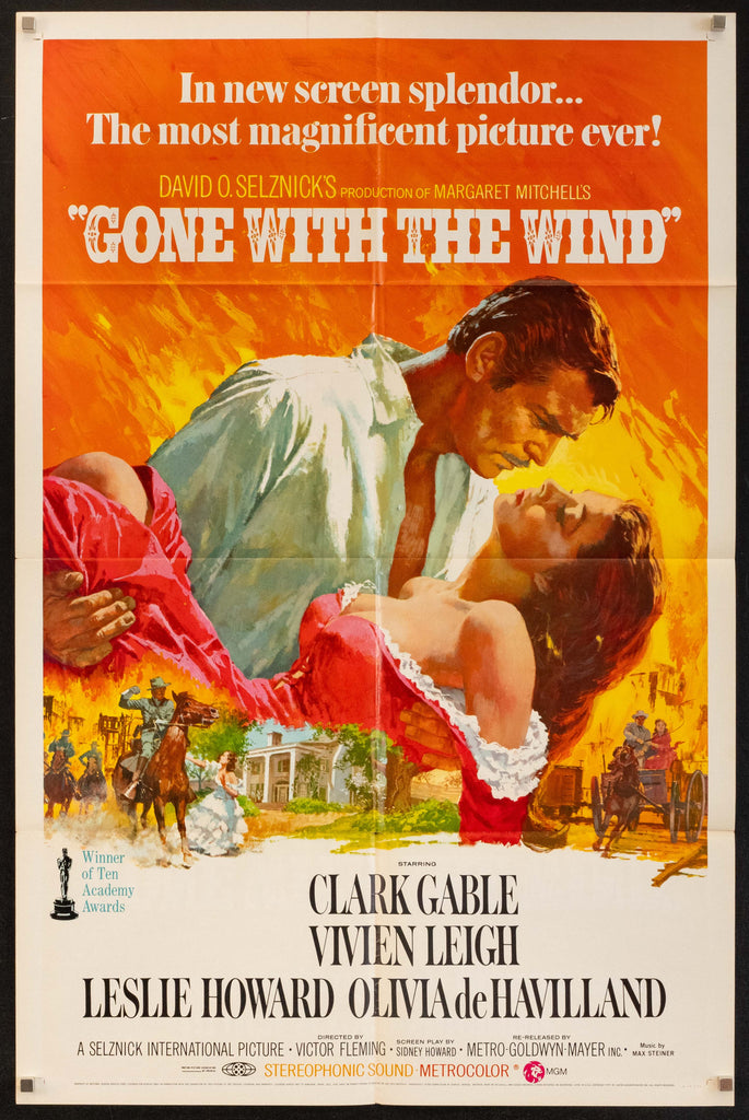 Gone With the Wind Original Vintage Movie Poster