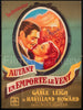 Gone With the Wind Original Vintage Movie Poster