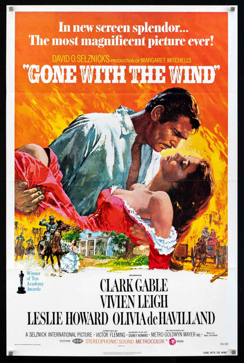 Gone With the Wind Original Vintage Movie Poster