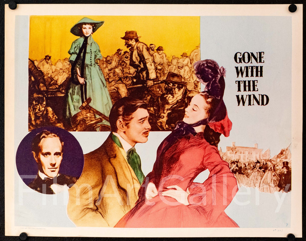 Gone With the Wind Original Vintage Movie Poster