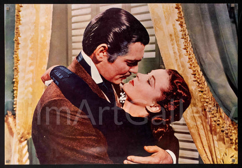 Gone With the Wind Original Vintage Movie Poster