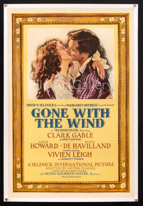 Gone With the Wind Original Vintage Movie Poster