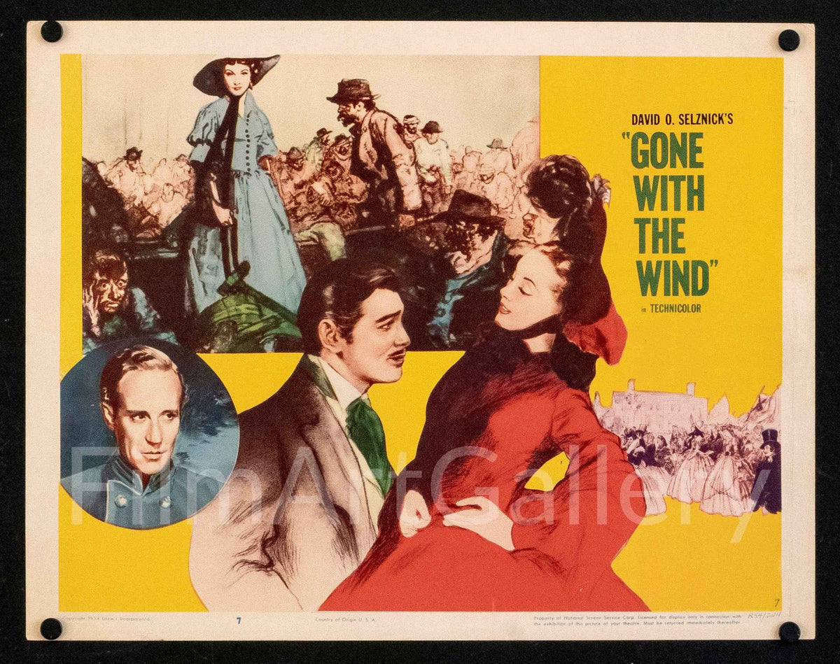 Gone With the Wind Original Vintage Movie Poster