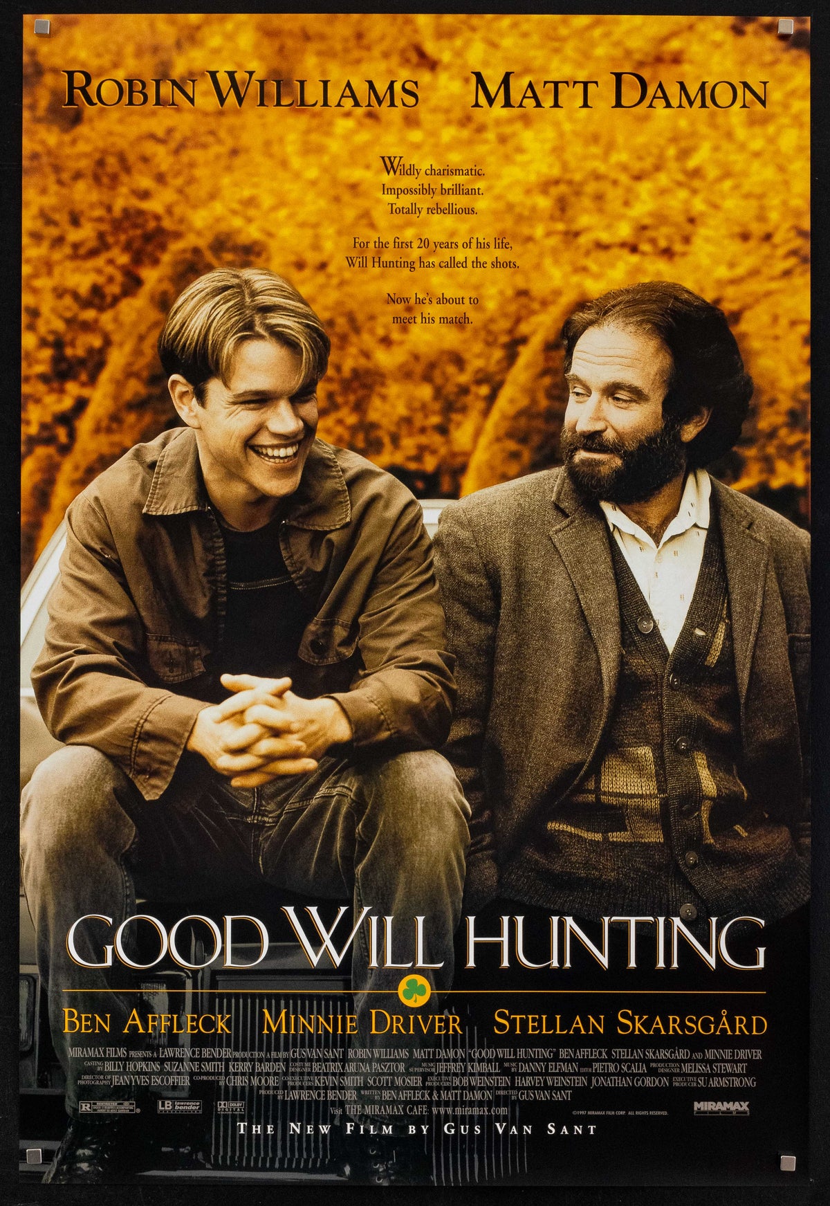 Good Will Hunting Original Vintage Movie Poster