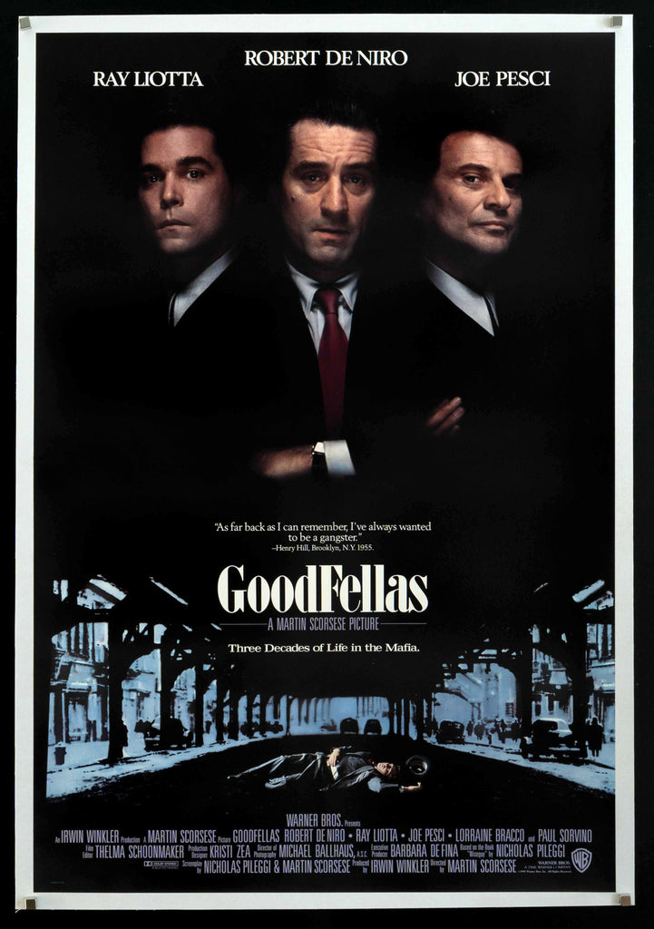 Goodfellas Original Vintage Movie Poster