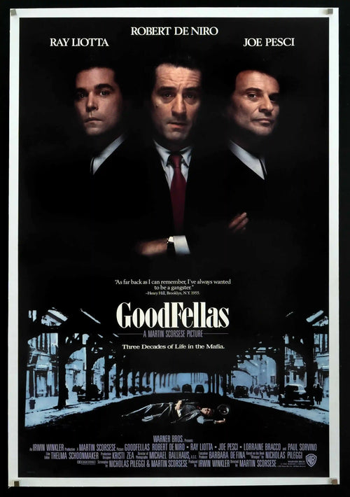 Goodfellas Original Vintage Movie Poster