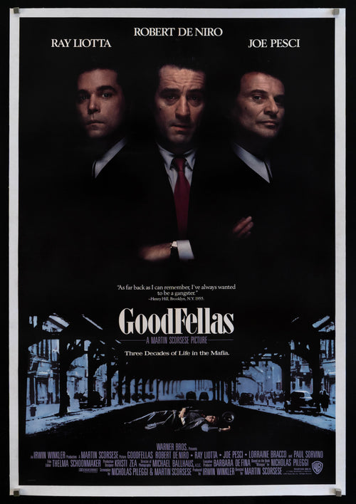 Goodfellas Original Vintage Movie Poster