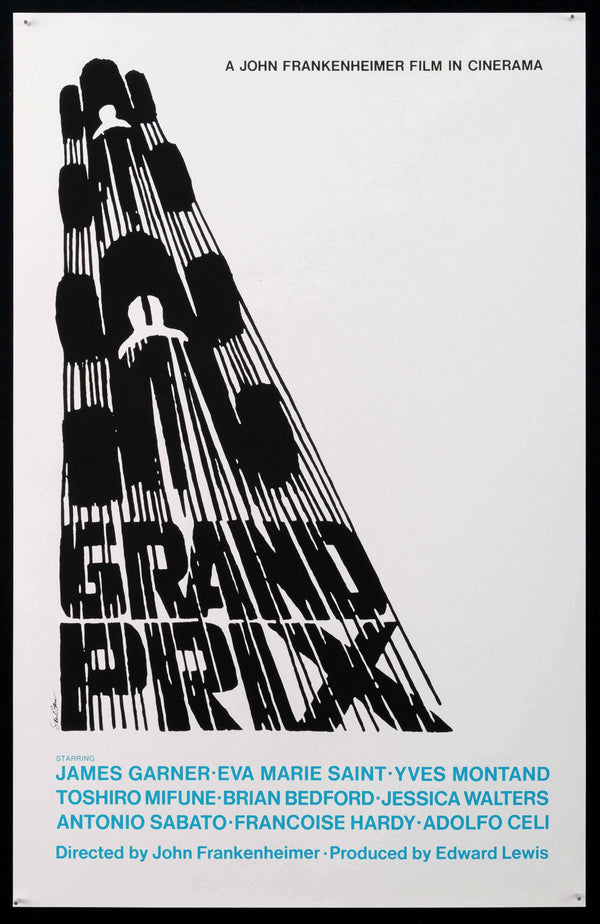 Grand Prix Original Vintage Movie Poster