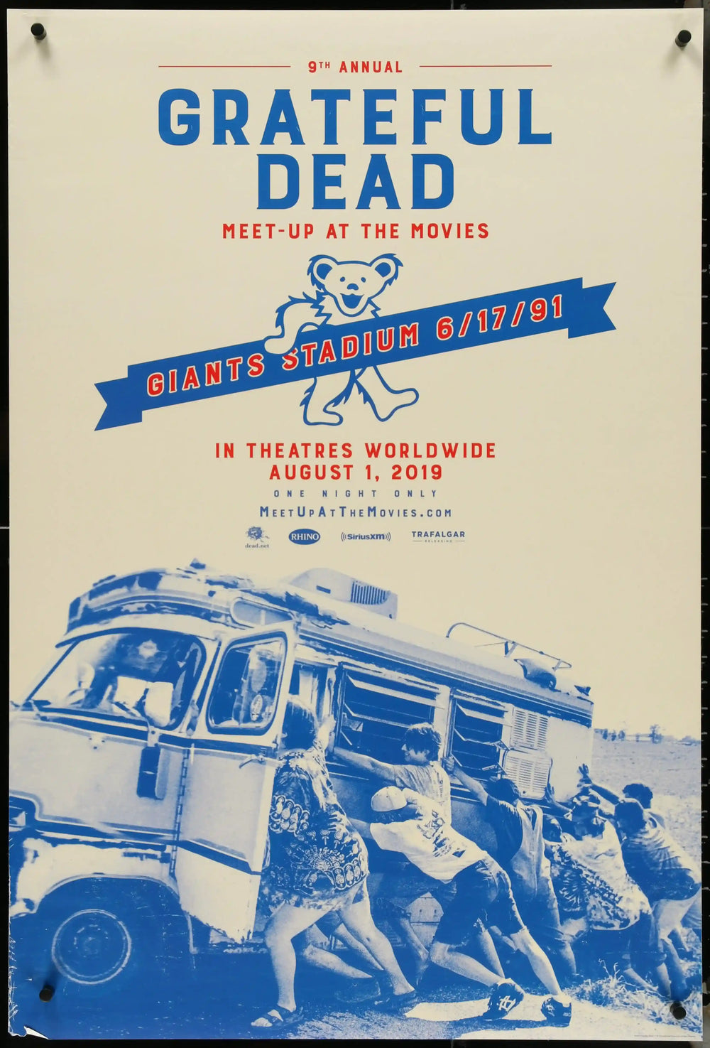 Grateful Dead: Meet-Up 2019 Original Vintage Movie Poster