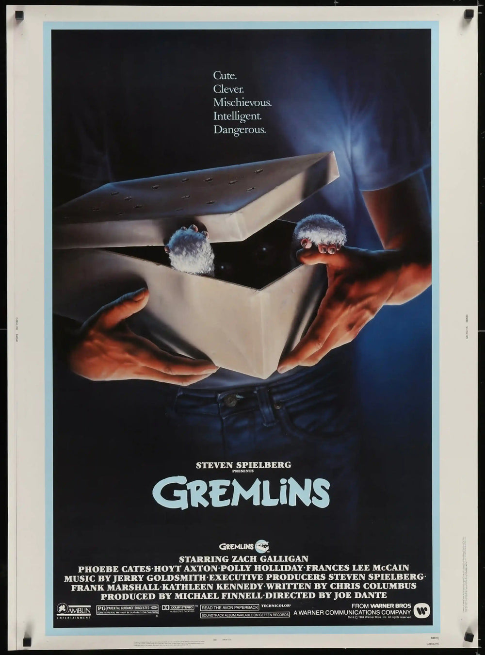 Gremlins Original Vintage Movie Poster