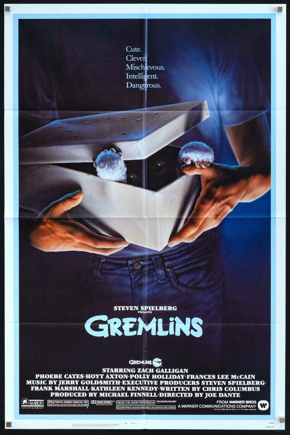 Gremlins Original Vintage Movie Poster