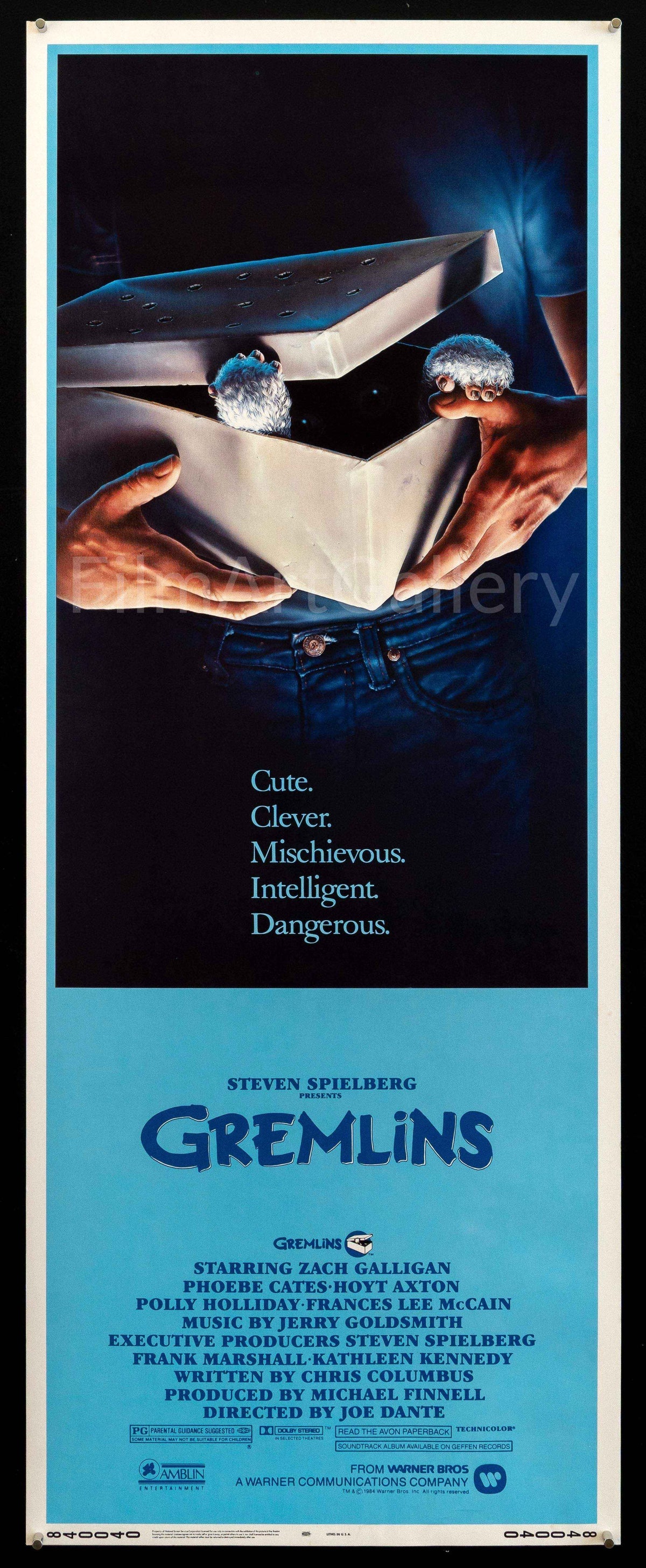 Gremlins Original Vintage Movie Poster