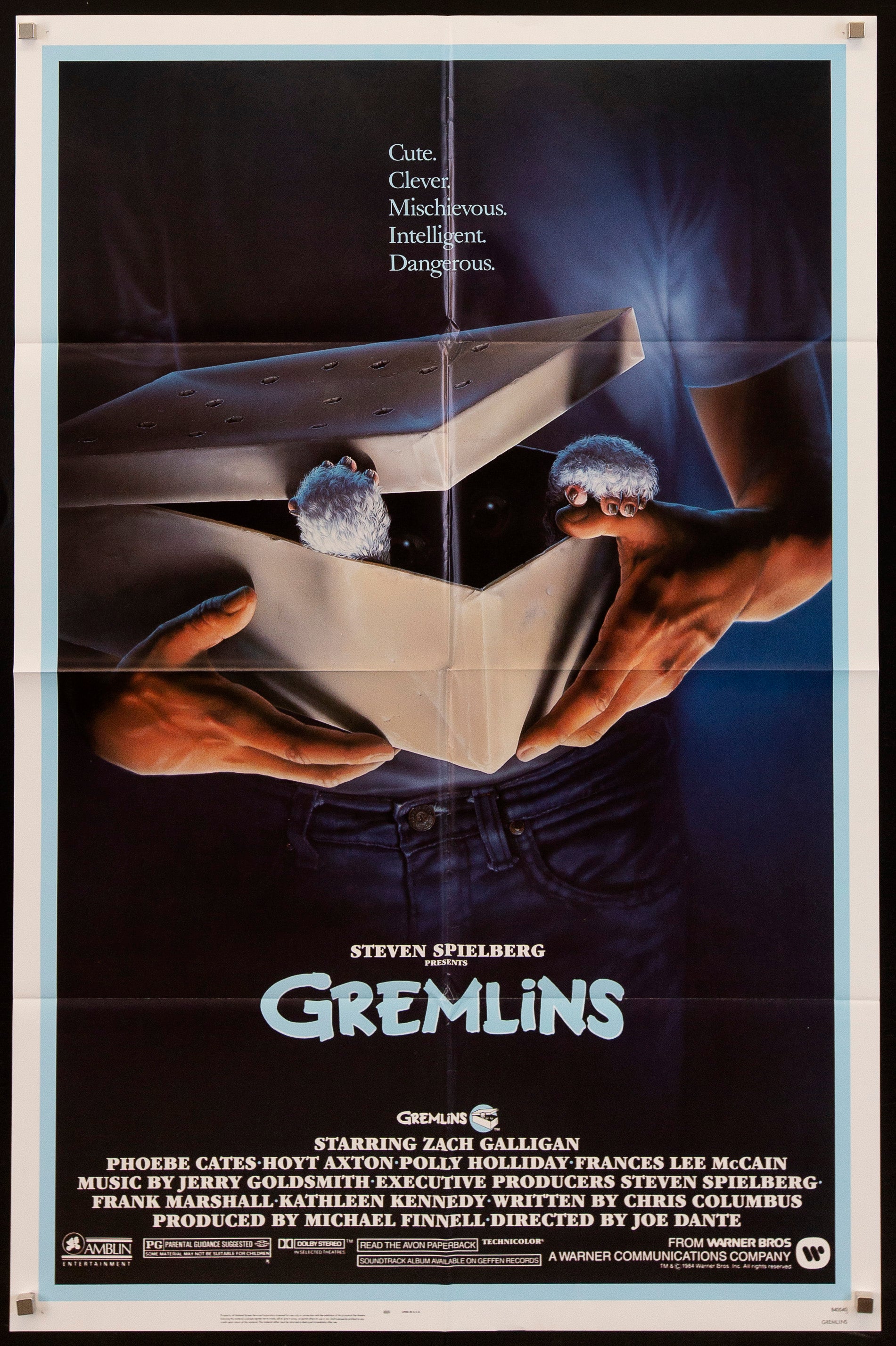 GREMLINS ポスター Gremlins Movie Poster 1984 1 Sheet (27x41)