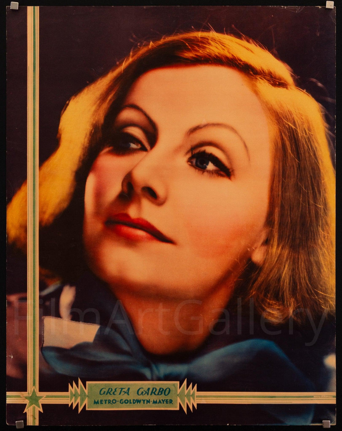 Greta Garbo 22x28 Original Vintage Movie Poster