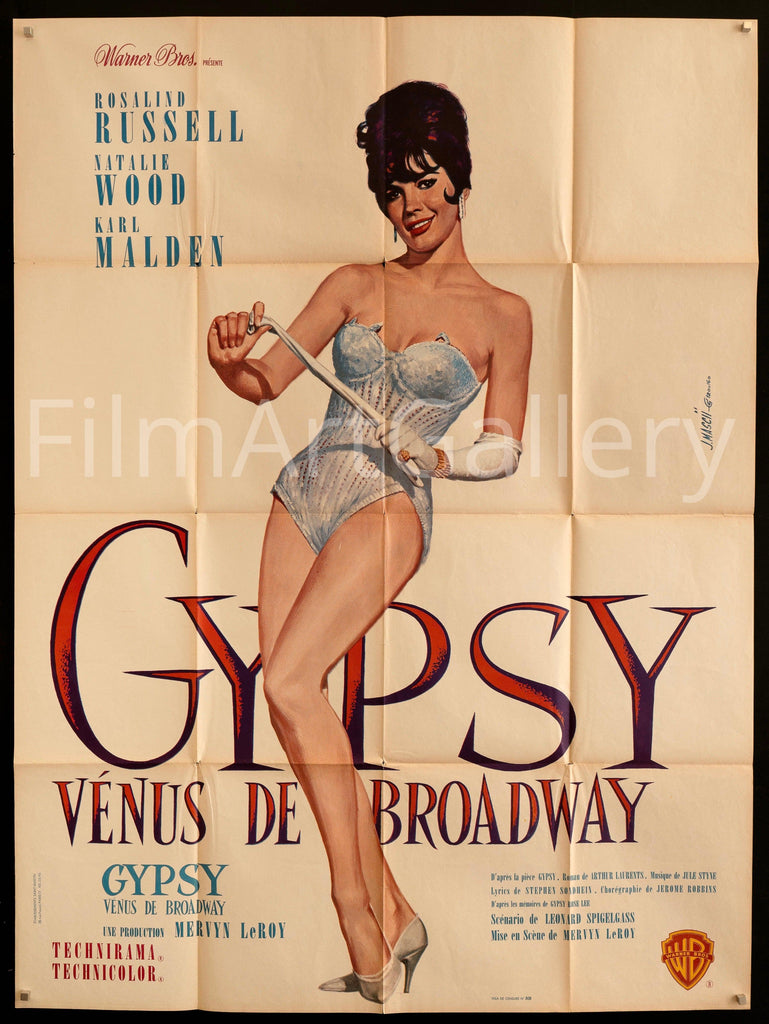 Gypsy Original Vintage Movie Poster