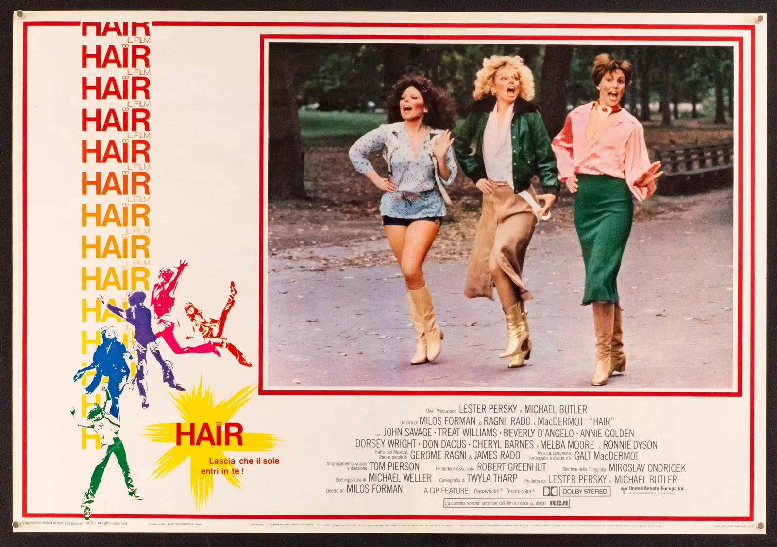 Hair Original Vintage Movie Poster