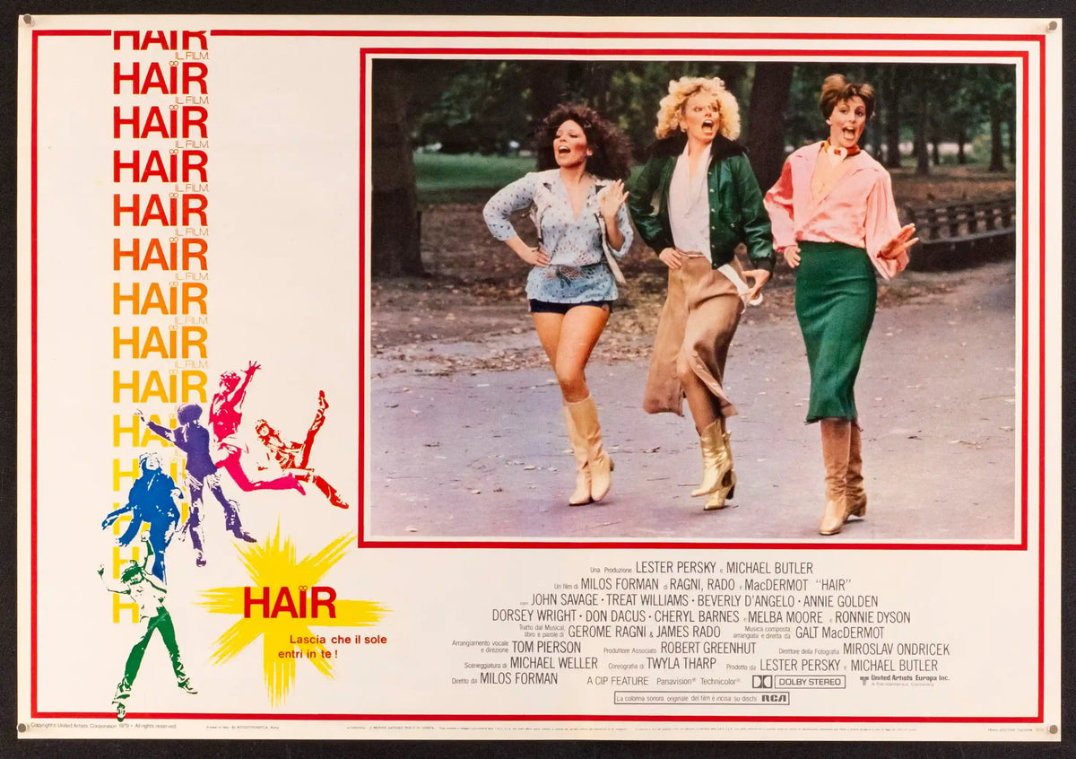 Hair Original Vintage Movie Poster