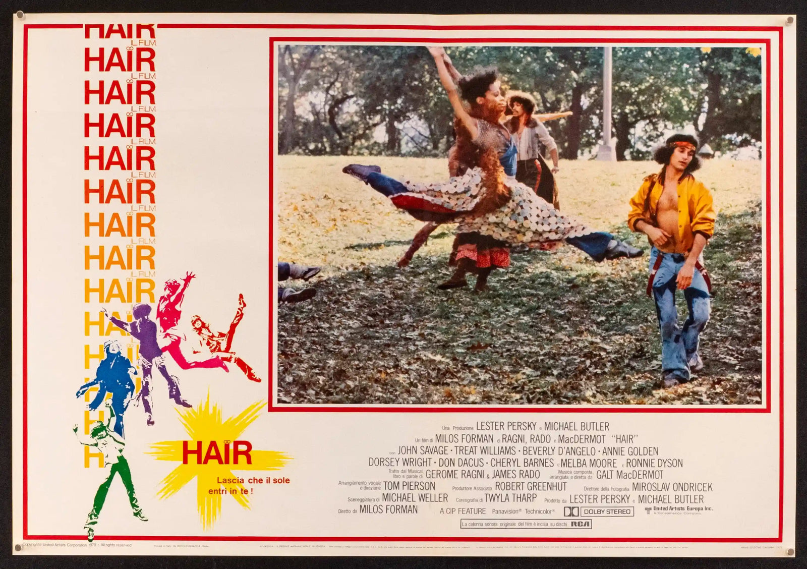 Hair Original Vintage Movie Poster