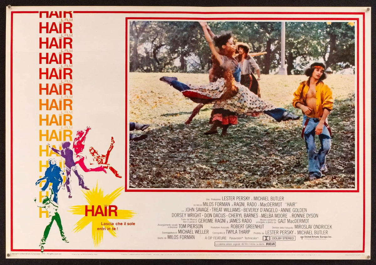 Hair Original Vintage Movie Poster