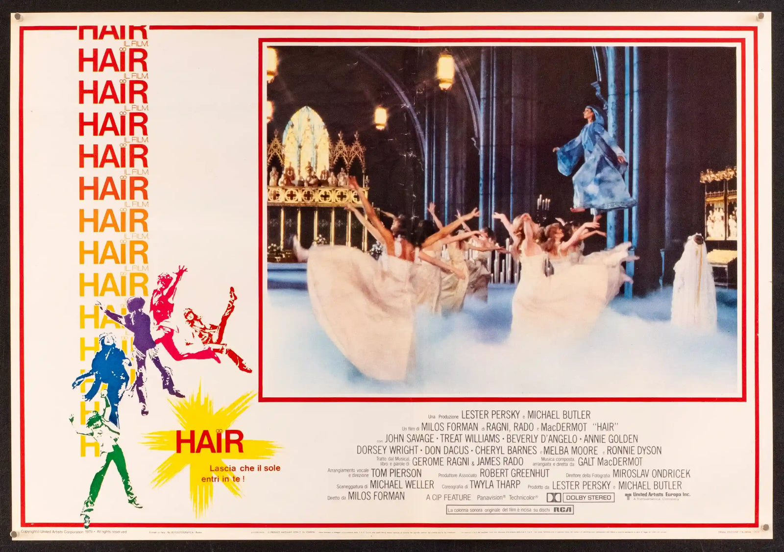 Hair Original Vintage Movie Poster