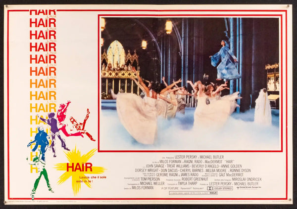 Hair Original Vintage Movie Poster