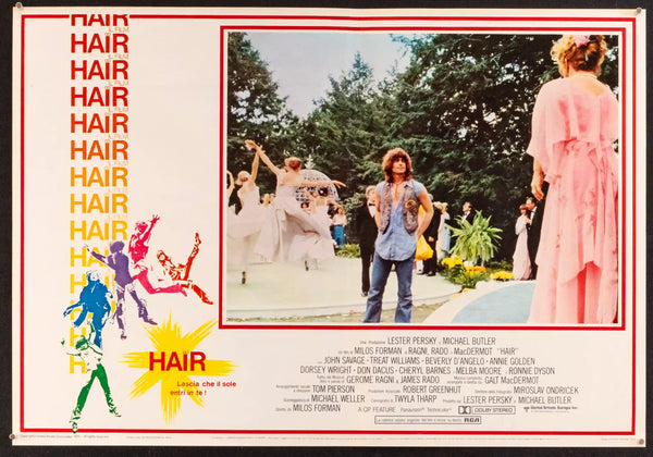 Hair Original Vintage Movie Poster