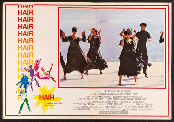 Hair Original Vintage Movie Poster