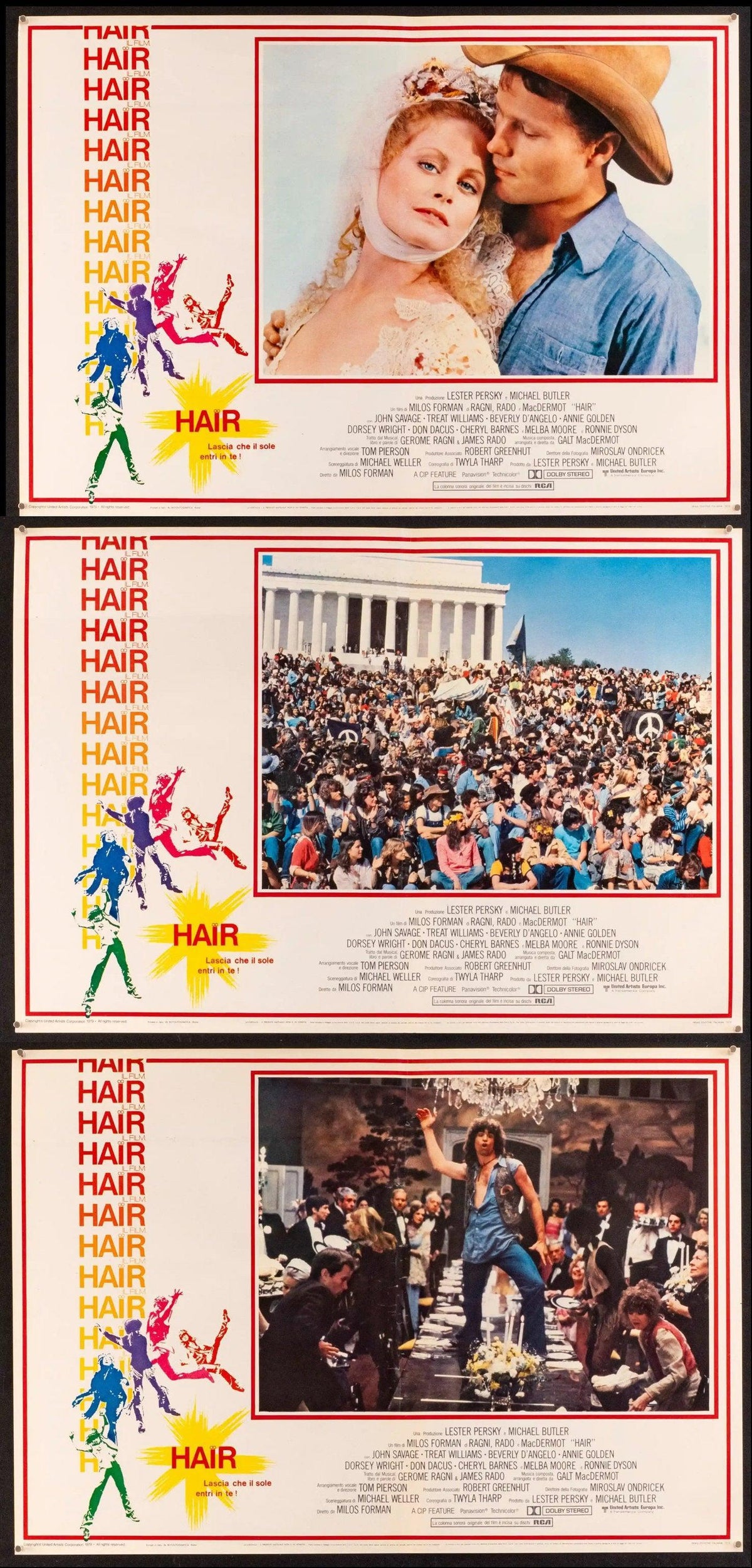 Hair Original Vintage Movie Poster