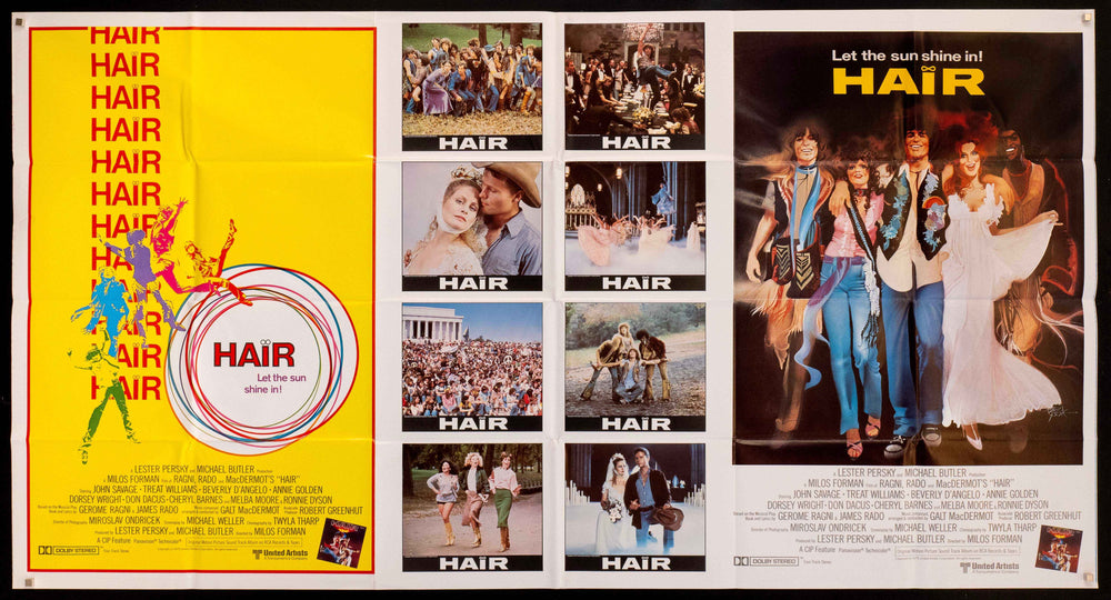 Hair Original Vintage Movie Poster