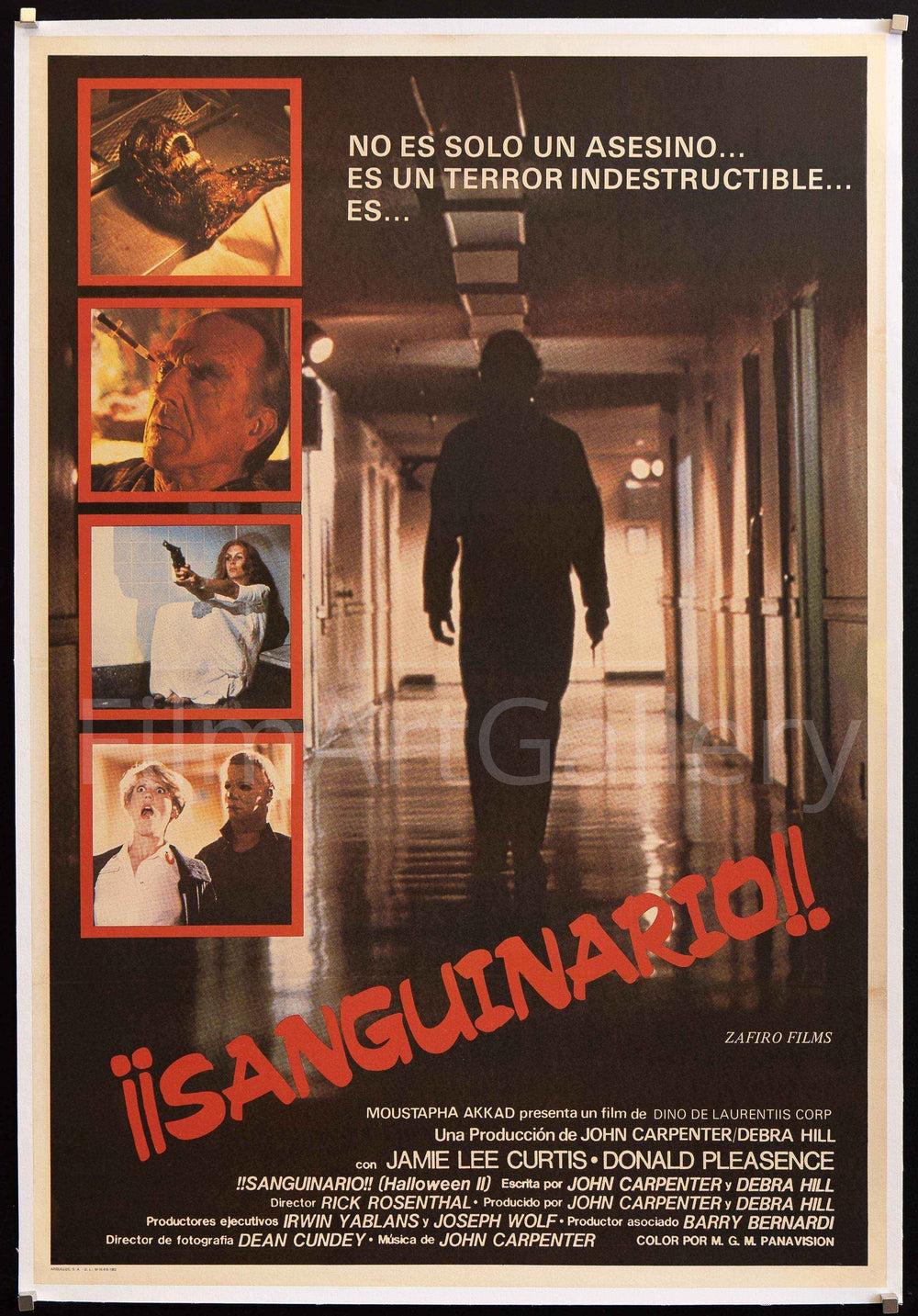 Halloween 2 Original Vintage Movie Poster