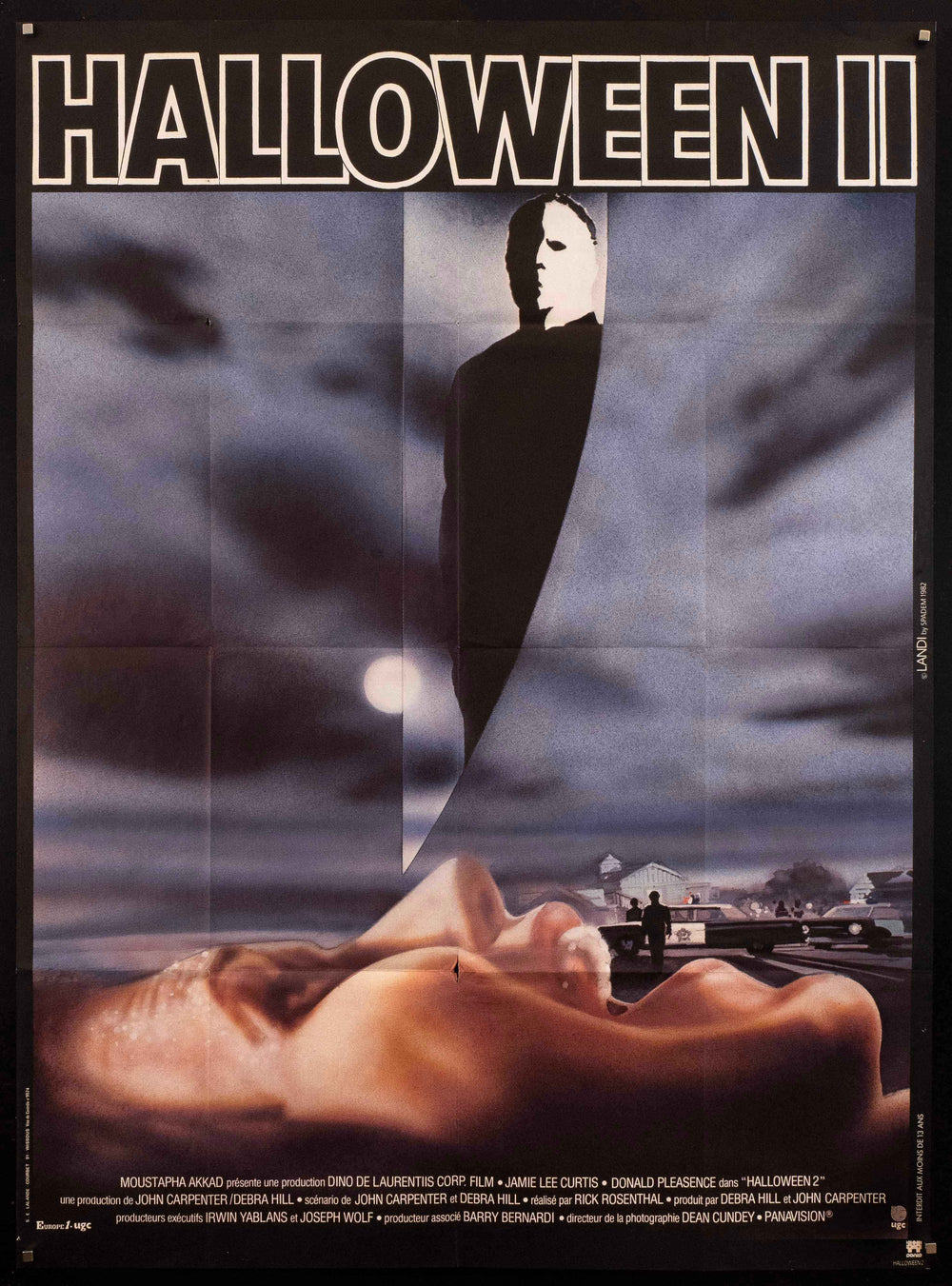 Halloween 2 Original Vintage Movie Poster