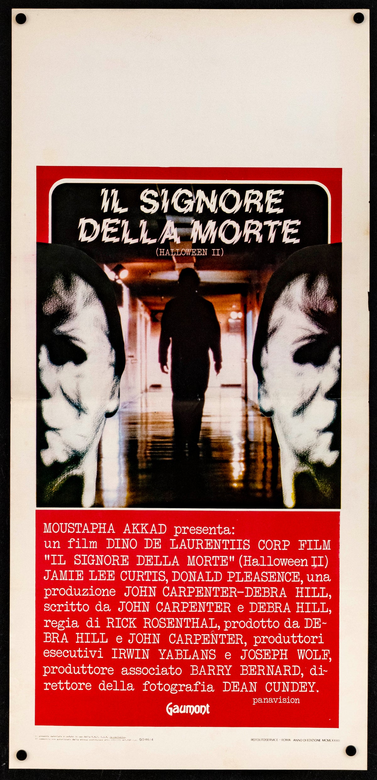 Halloween 2 Original Vintage Movie Poster