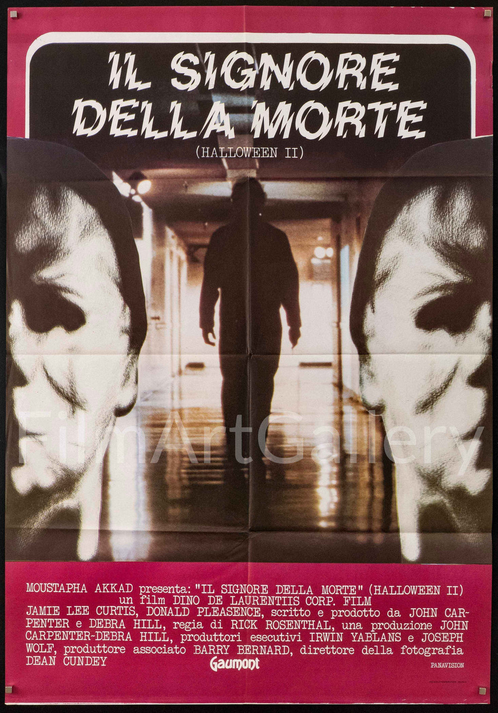 Halloween 2 Original Vintage Movie Poster