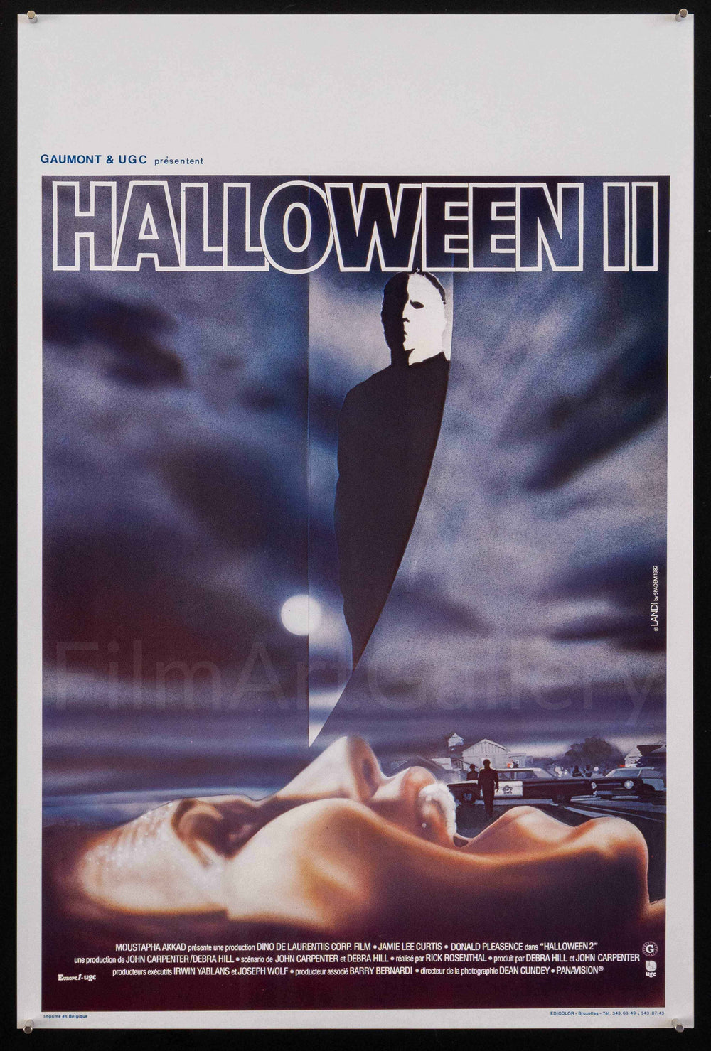 Halloween 2 Original Vintage Movie Poster