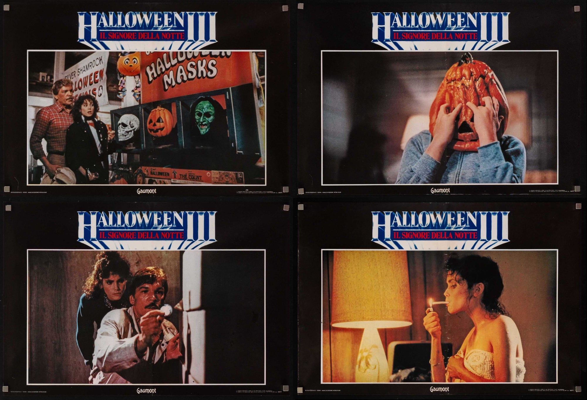 Halloween III 3: Season of the Witch Italian Photobusta (8-18x26) Original Vintage Movie Poster