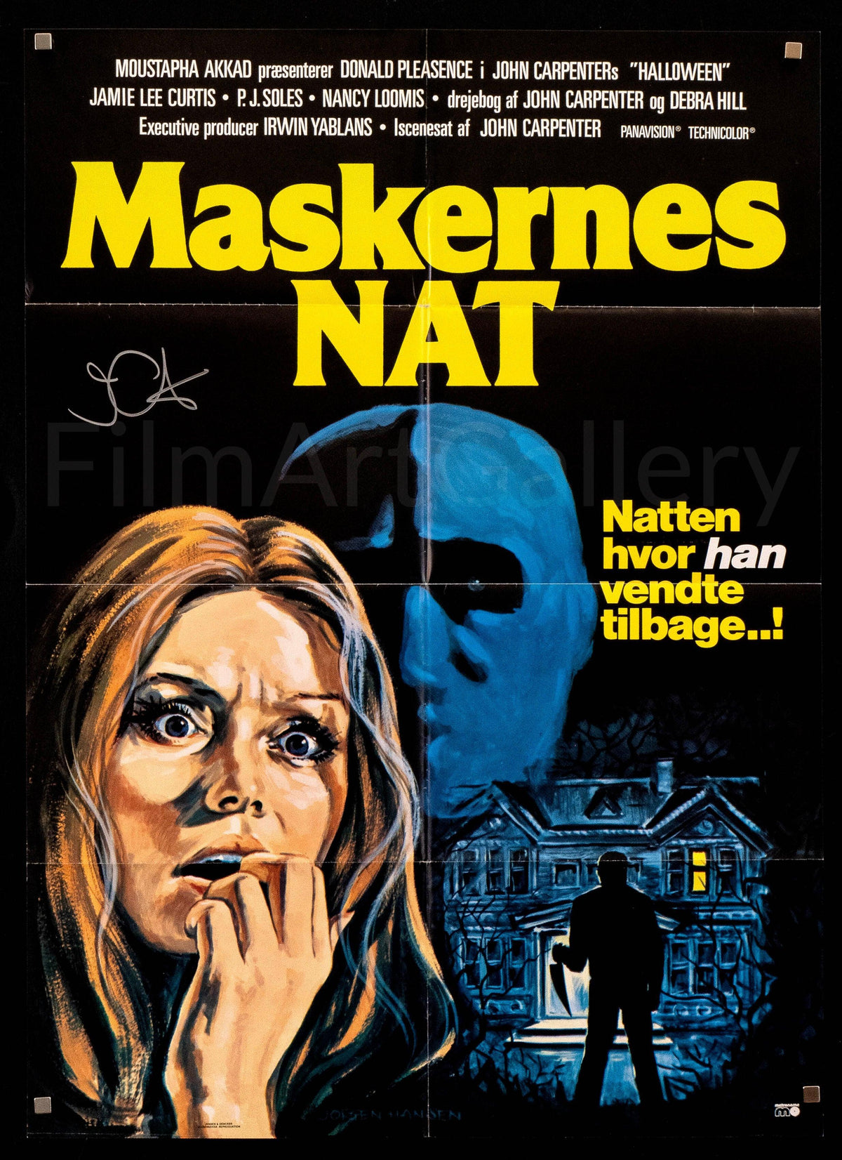 Halloween Original Vintage Movie Poster
