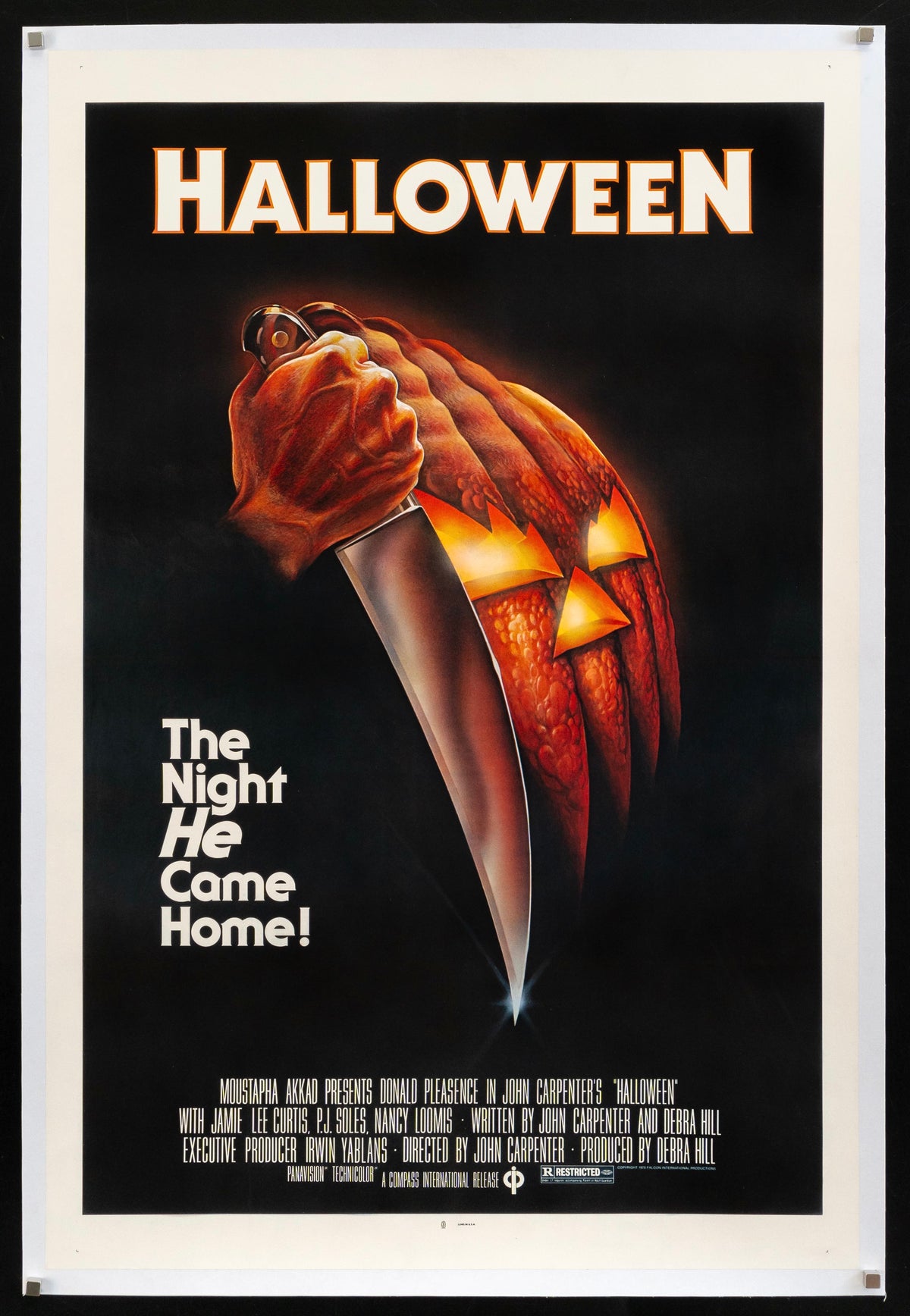 Halloween Original Vintage Movie Poster