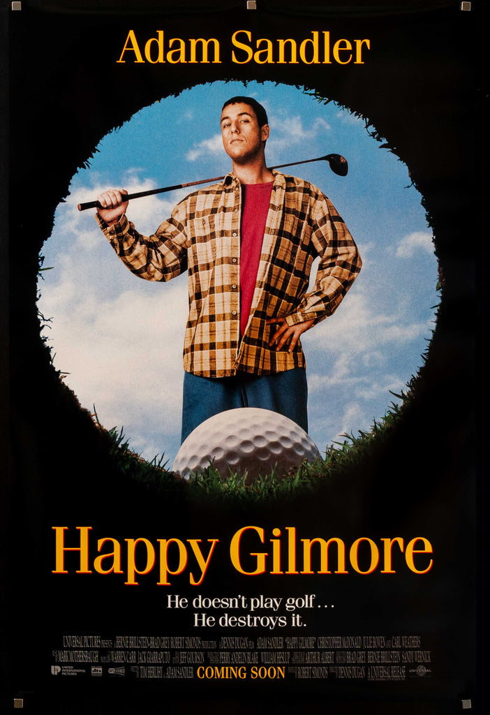 Happy Gilmore 1 Sheet (27x41) Original Vintage Movie Poster