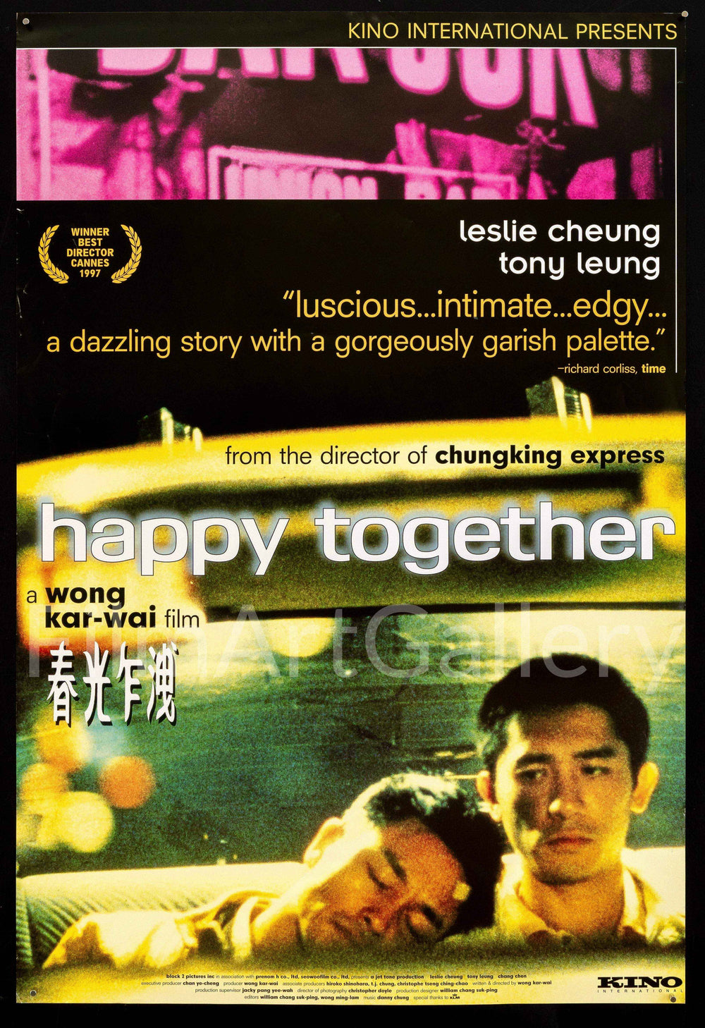 Happy Together Original Vintage Movie Poster