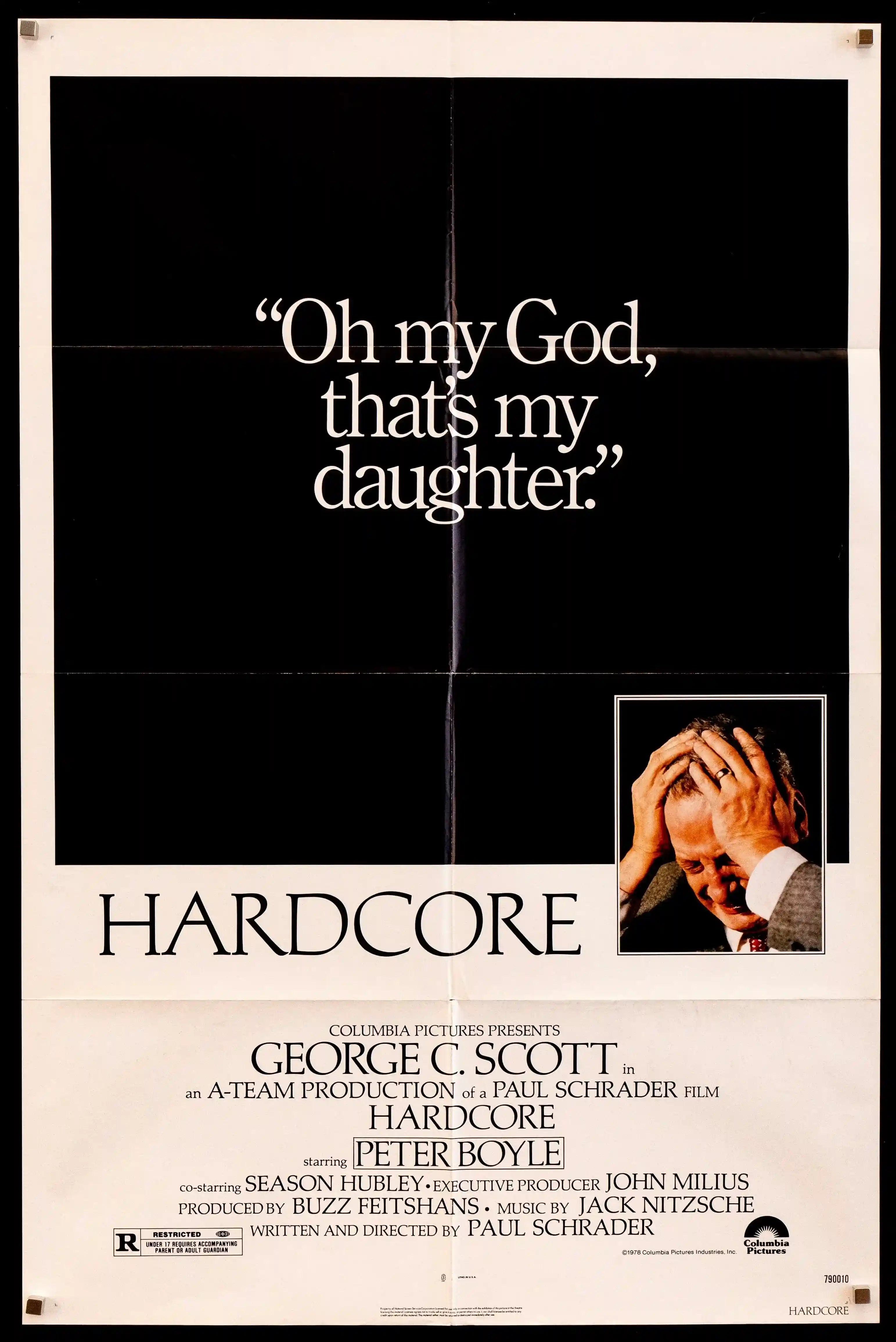 Hardcore Movie Poster 1979 1 Sheet (27x41)
