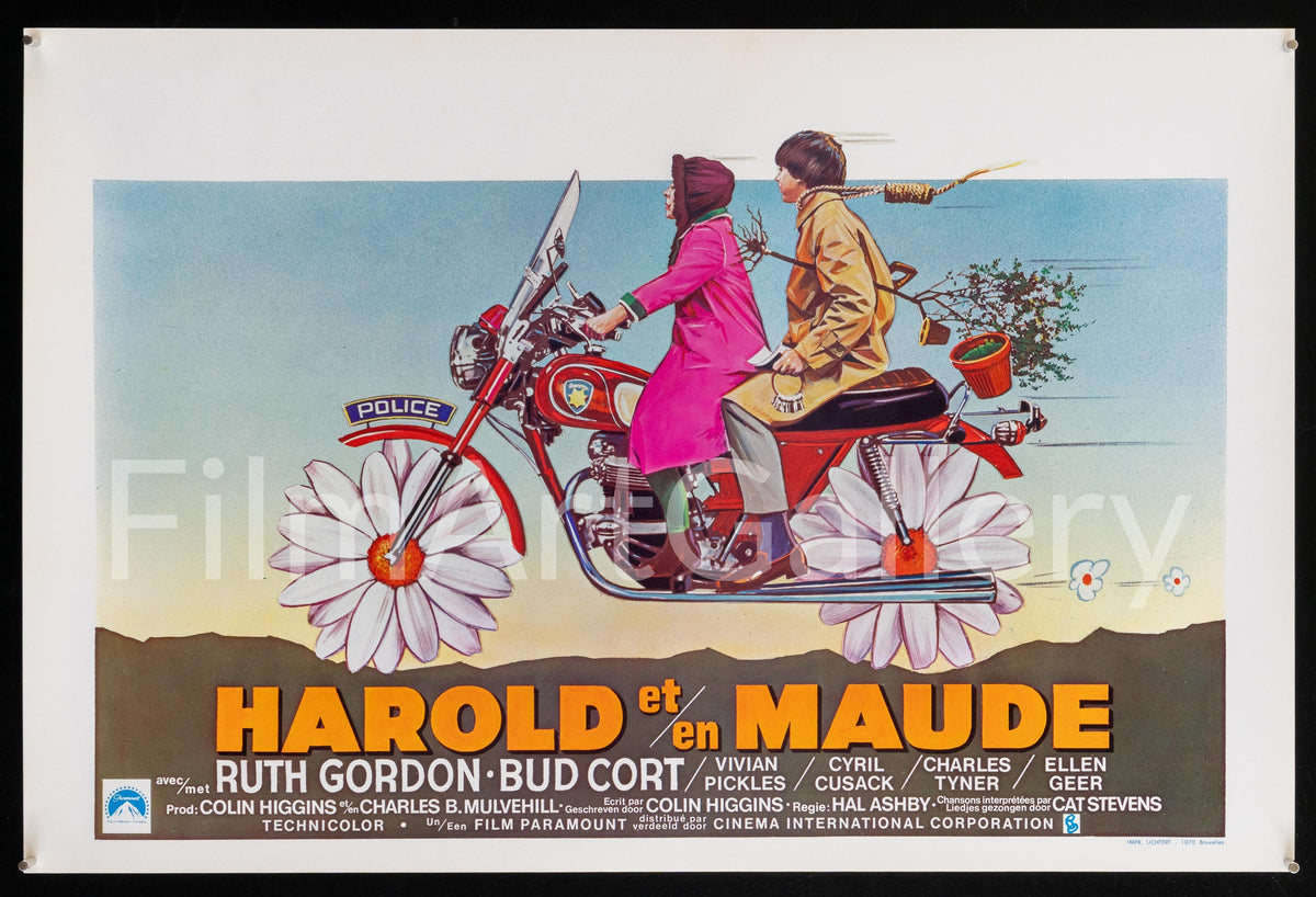 Harold and Maude Original Vintage Movie Poster