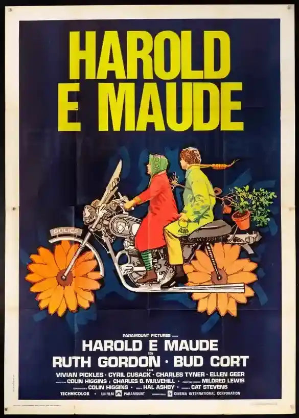 Harold and Maude Original Vintage Movie Poster